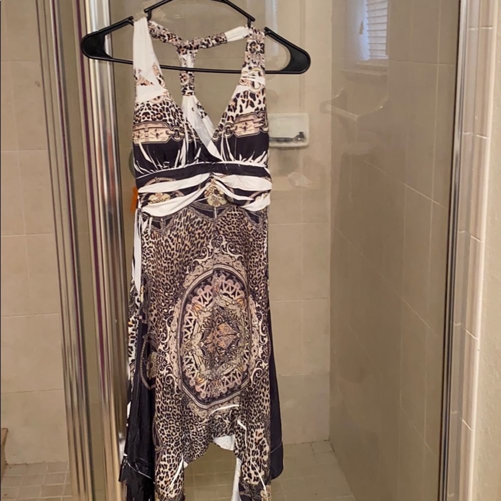 Cheetah print dress